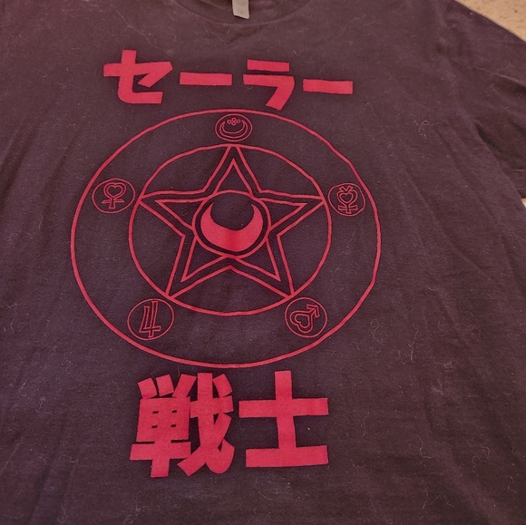 Sailor Moon Neon Cyberpunk Japanese Shirt - Picture 5 of 7